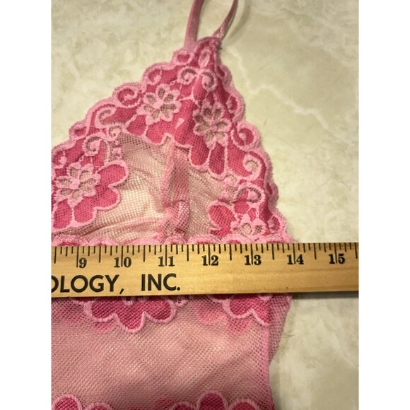 Native Intimates Lace Bralette  Babydoll Coquette Romantic Fairy Sz M - Picture 5 of 9